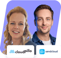 Sendcloud en Cloudpillo