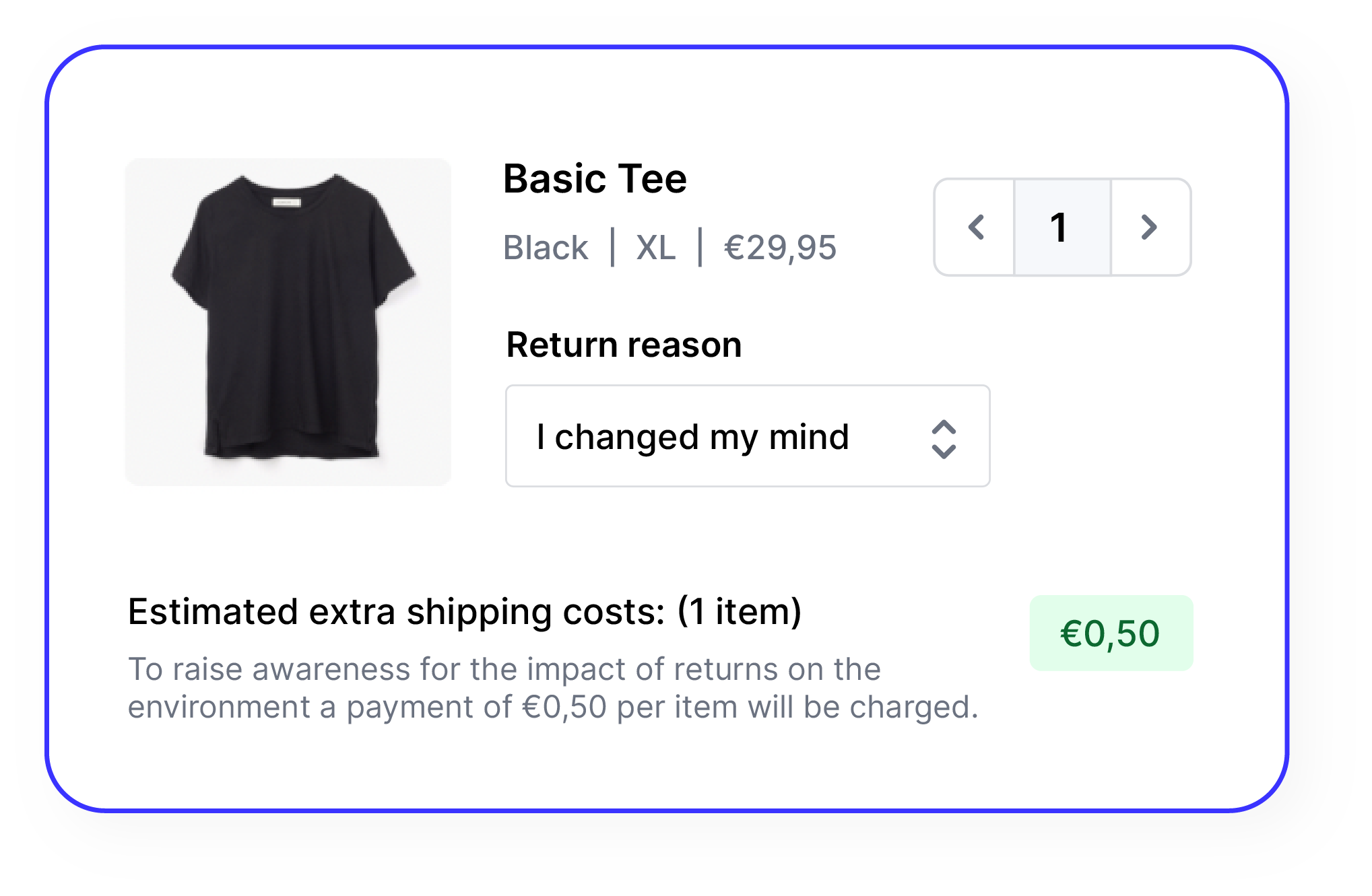 Dynamic return costs-1